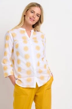 Brakeburn Ada Embroidered Blouse White Discount