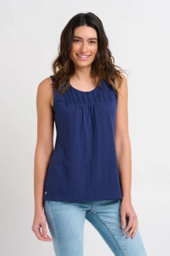 Brakeburn Alice Vest Navy Store