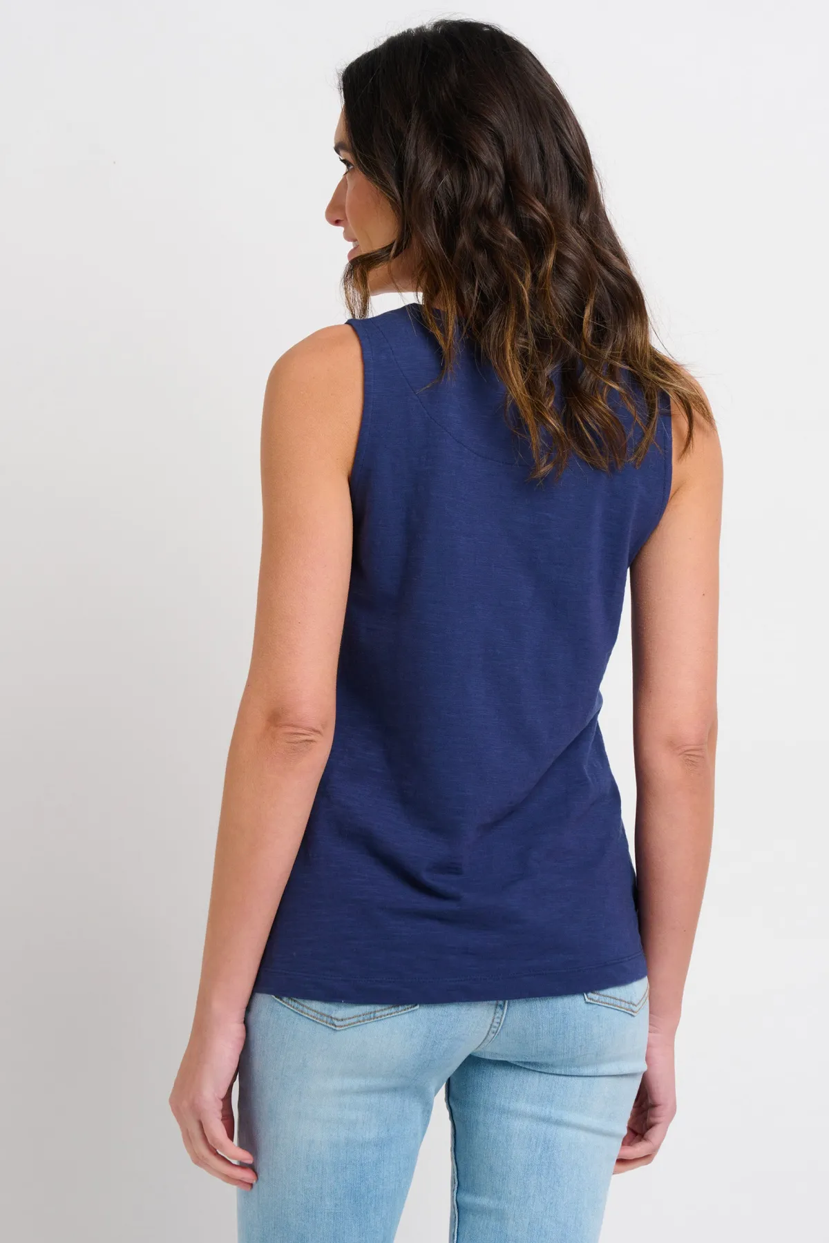 Brakeburn Alice Vest Navy Store