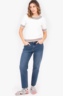 Brakeburn Ankle Crop Jeans Blue Outlet