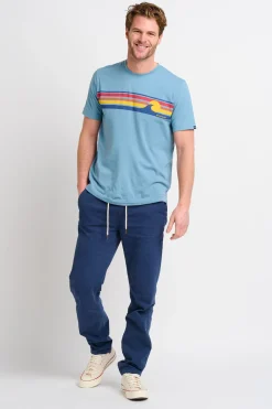 Brakeburn Beach Pants Navy Cheap
