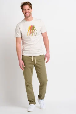 Brakeburn Beach Pants Khaki Cheap