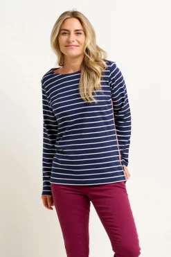 Brakeburn Bella Crew Navy Clearance