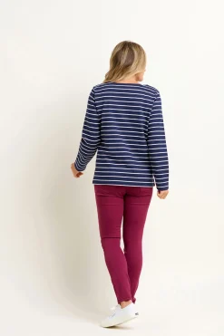 Brakeburn Bella Crew Navy Clearance