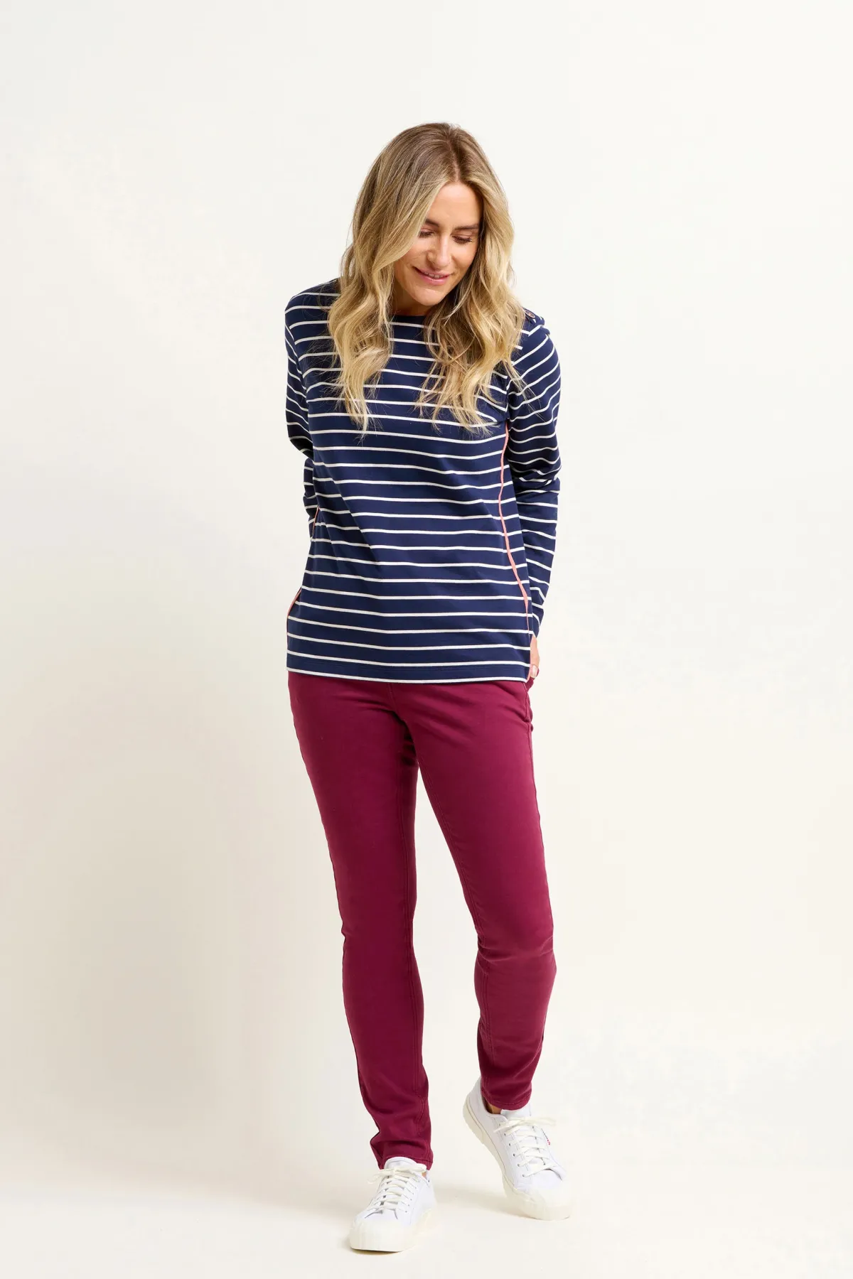 Brakeburn Bella Crew Navy Clearance