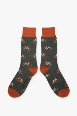 Brakeburn Bike Socks Green Flash Sale