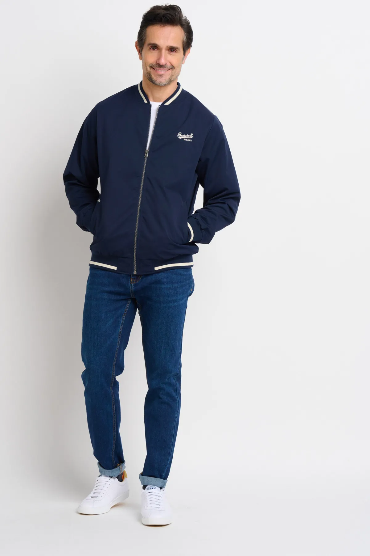 Brakeburn Bomber Navy New