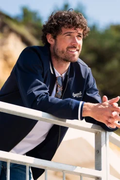 Brakeburn Bomber Navy New