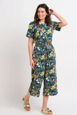 Brakeburn Botanical Jungle Jumpsuit Green Store