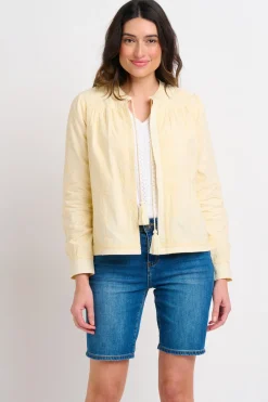 Brakeburn Broderie Bomber Cream Best