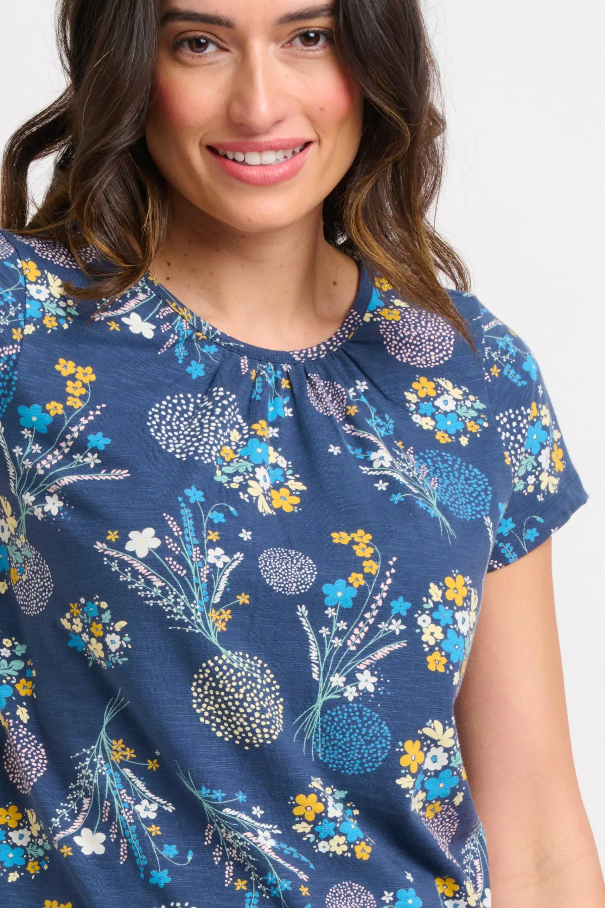 Brakeburn Bursting Blooms Tee Multicoloured Shop