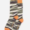 Brakeburn Camo Socks Green Cheap