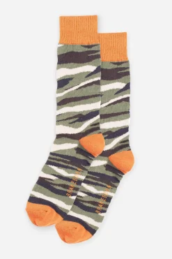 Brakeburn Camo Socks Green Cheap