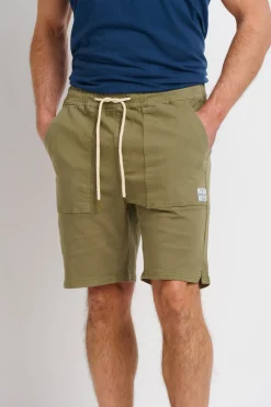 Brakeburn Carpenter Shorts Khaki Sale