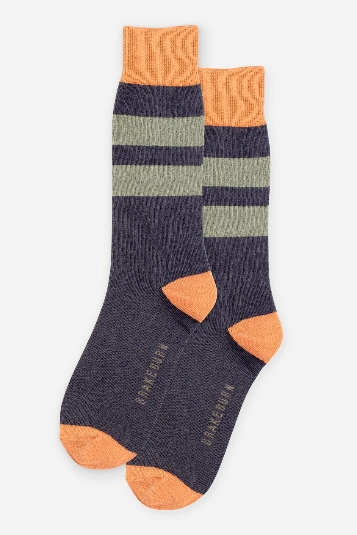 Brakeburn Charcoal Socks Grey Online