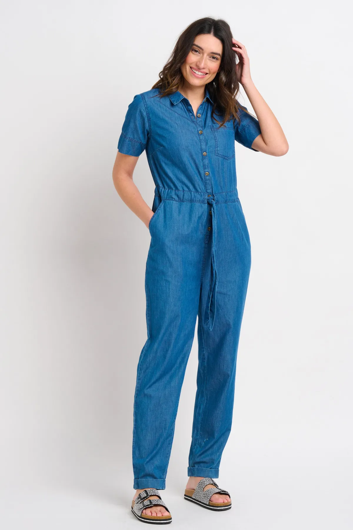 Brakeburn Charlie Jumpsuit Coral Best
