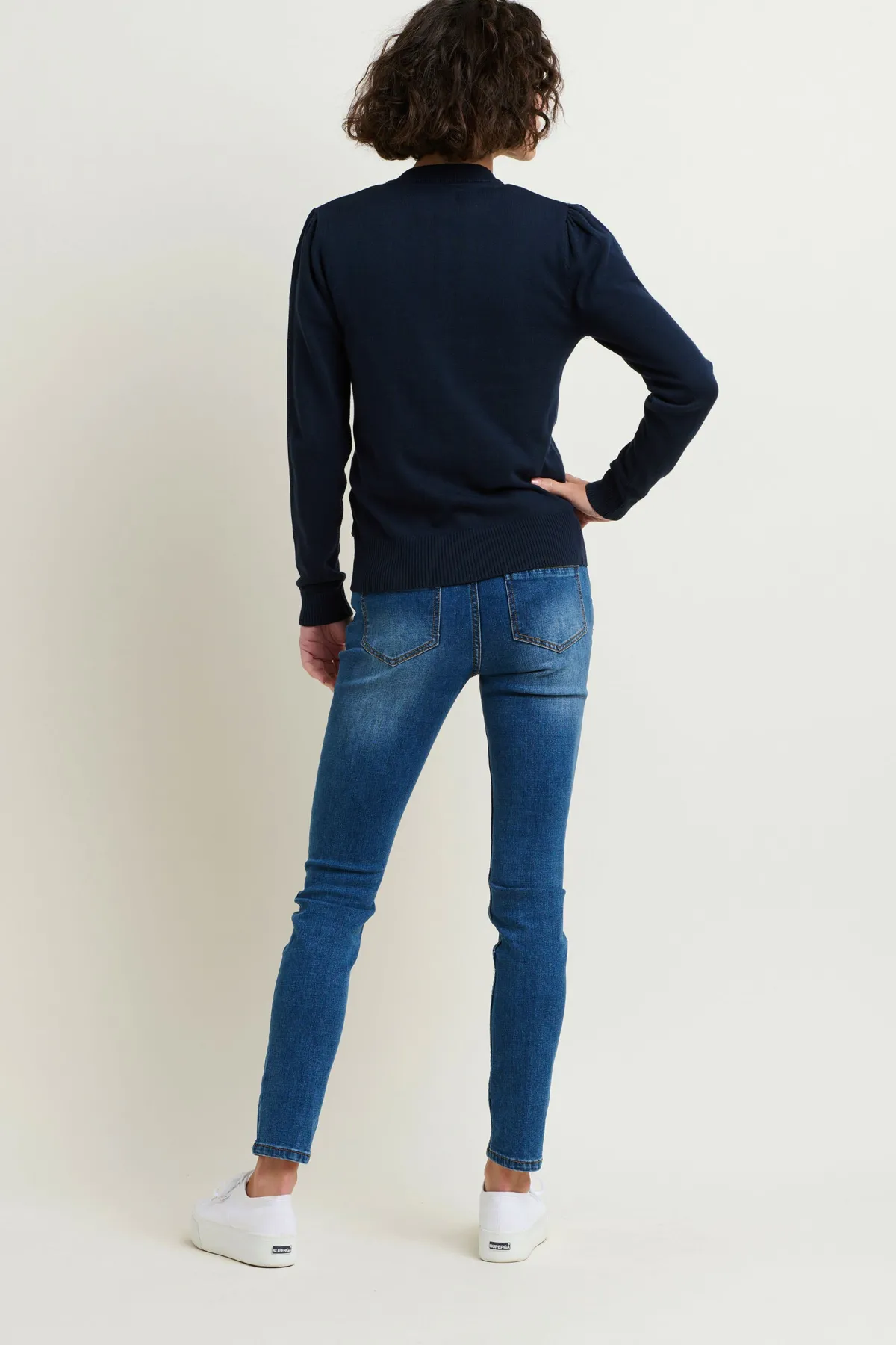 Brakeburn Classic Cardigan Navy Best