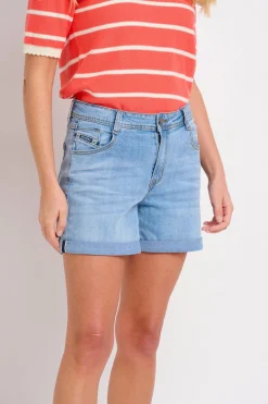 Brakeburn Classic Denim Shorts Blue Outlet