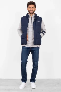 Brakeburn Classic Gilet Navy Cheap