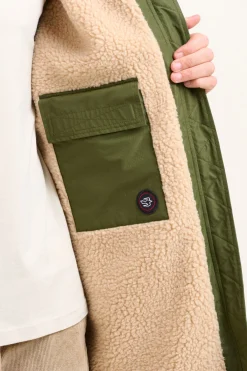 Brakeburn Colour Block Chinook Changing Robe Cream Hot
