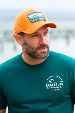 Brakeburn Corduroy Cap Orange Outlet