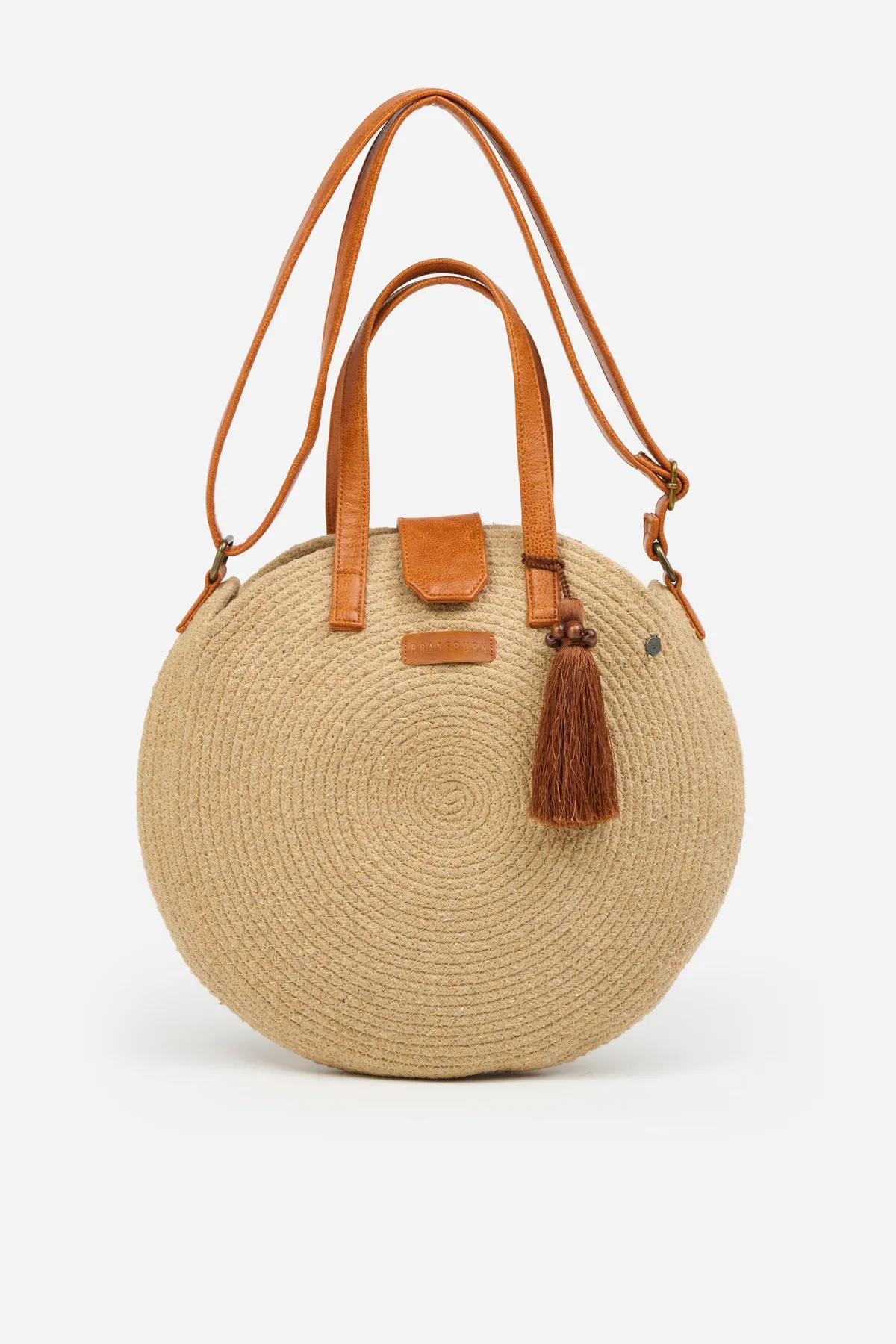 Brakeburn Cotton Cord Circular Bag Beige Cheap