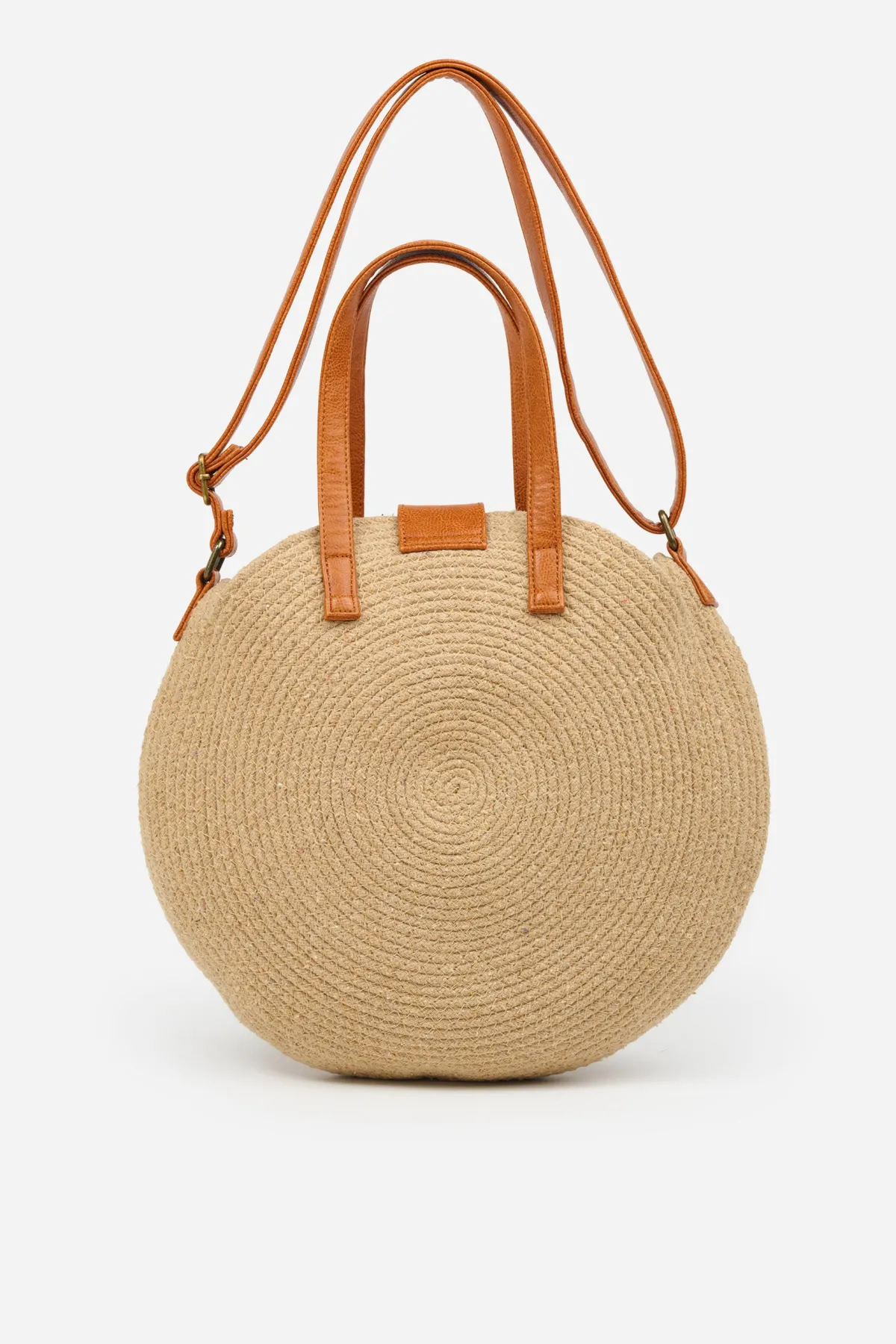 Brakeburn Cotton Cord Circular Bag Beige Cheap