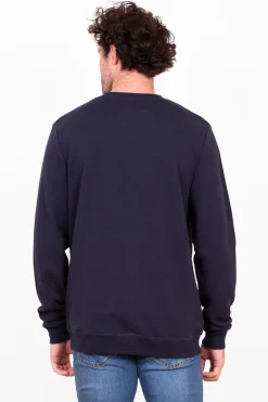 Brakeburn Crew Neck Sweat Navy Best Sale