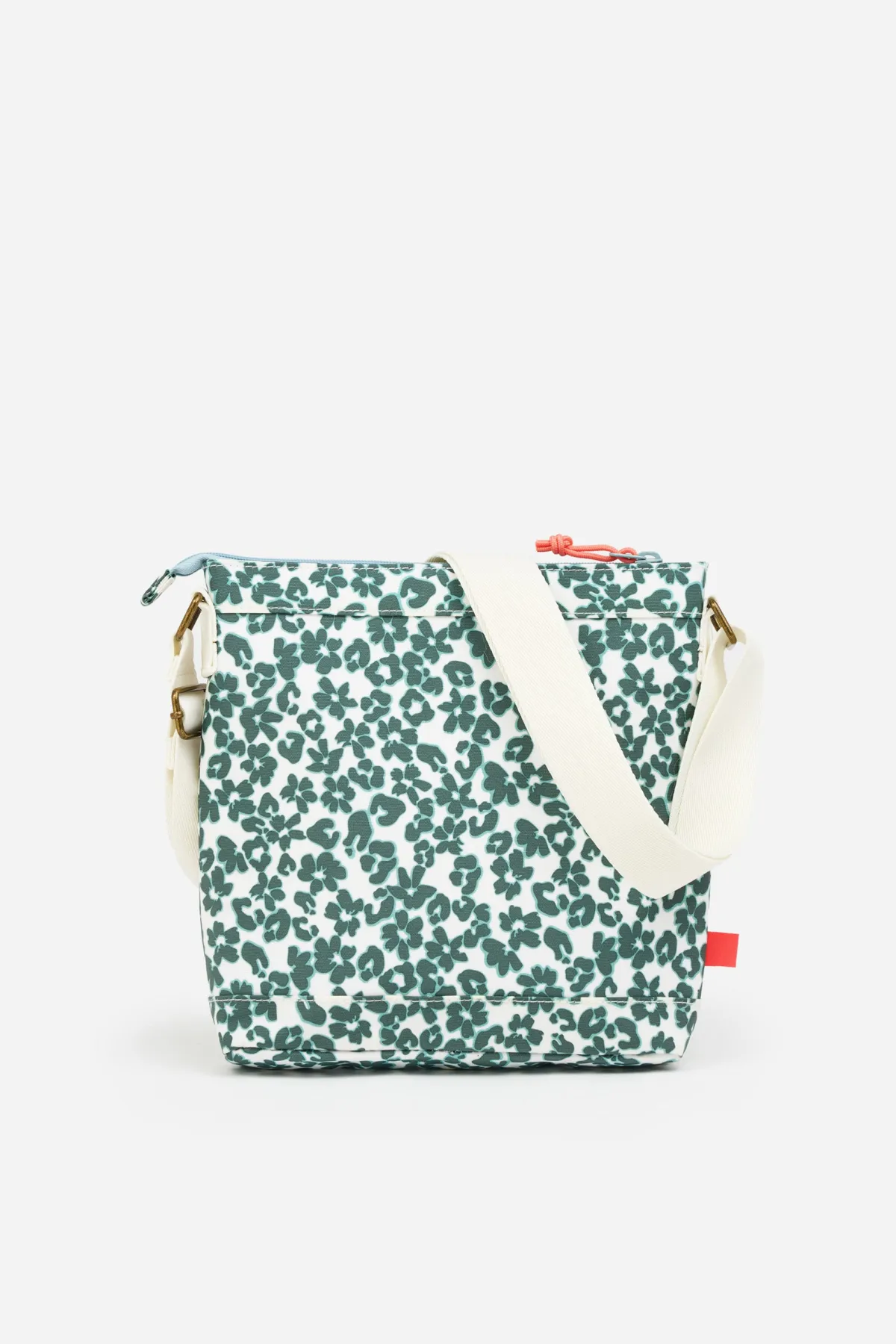 Brakeburn Cross Body Leopard Floral Bag Khaki Fashion