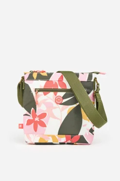 Brakeburn Cross Body Tropical Palm Bag Khaki Online