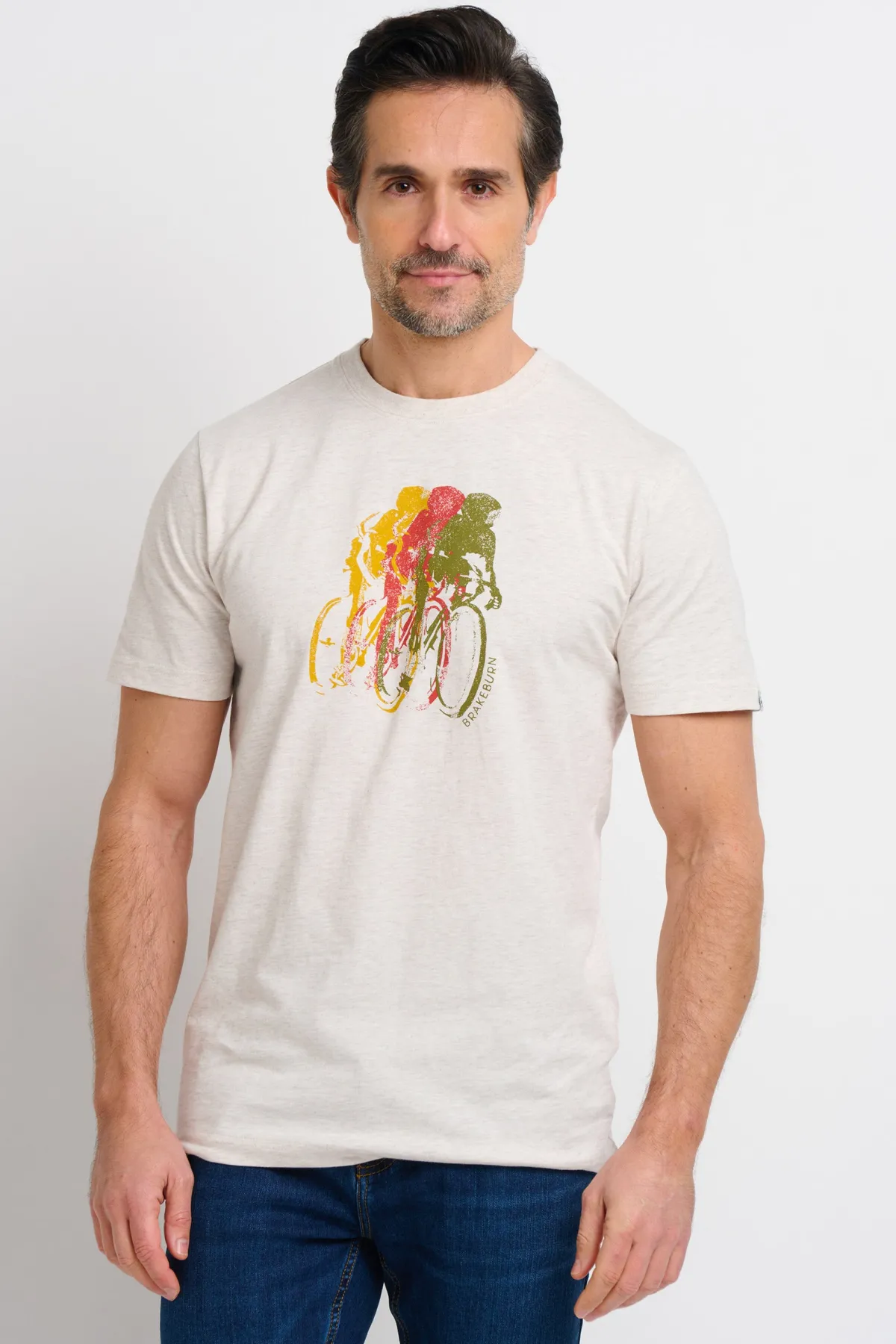 Brakeburn Cyclist Tee Cream Shop