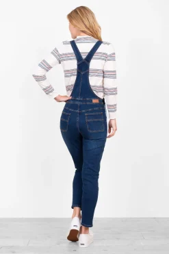 Brakeburn Denim Dungarees Navy Store