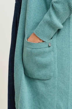 Brakeburn Edge To Edge Cardigan Blue Hot