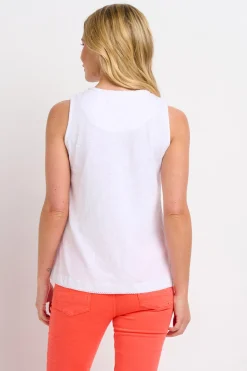 Brakeburn Effie Vest White Best