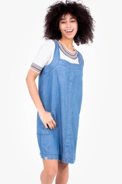 Brakeburn Eliana Dress Blue Cheap