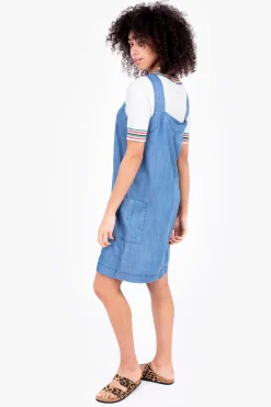 Brakeburn Eliana Dress Blue Cheap