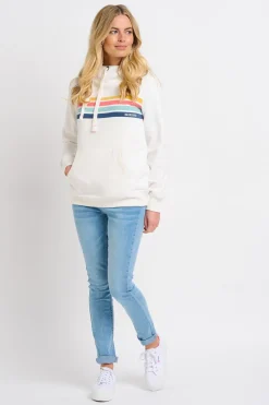 Brakeburn Elise Stripe Hoodie Multicoloured Hot