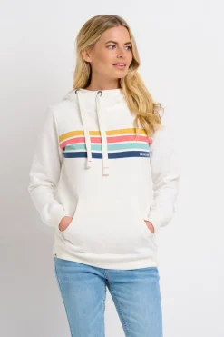 Brakeburn Elise Stripe Hoodie Multicoloured Hot