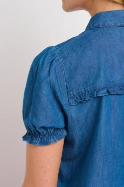 Brakeburn Ember Blouse Blue Discount