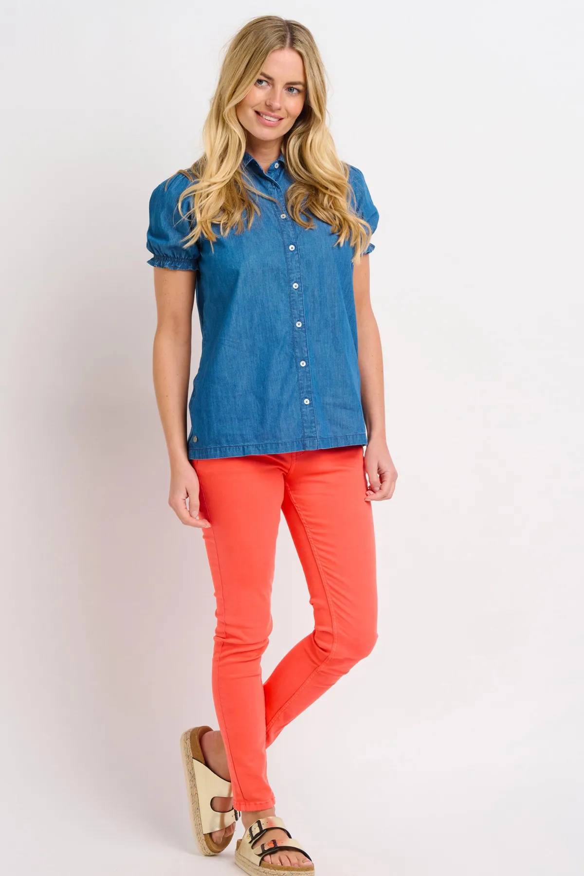 Brakeburn Ember Blouse Blue Discount