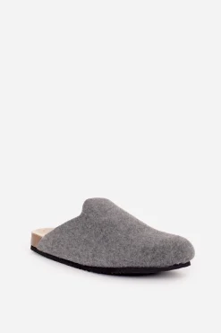 Brakeburn Felt Classic Slipper Grey Online