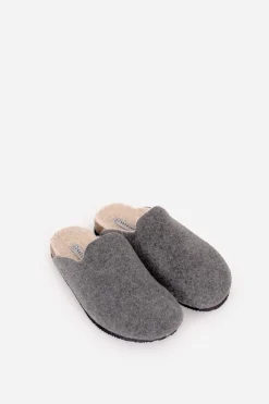 Brakeburn Felt Classic Slipper Grey Online