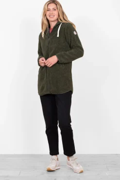 Brakeburn Forest Borg Jacket Green Store