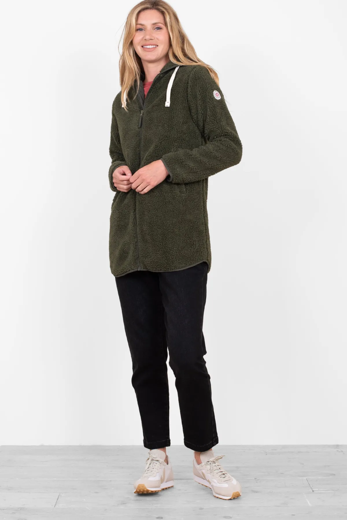 Brakeburn Forest Borg Jacket Green Store