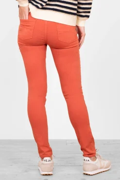 Brakeburn Garment Dyed Trouser Coral Sale