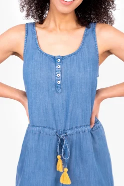 Brakeburn Grace Jumpsuit Blue Outlet