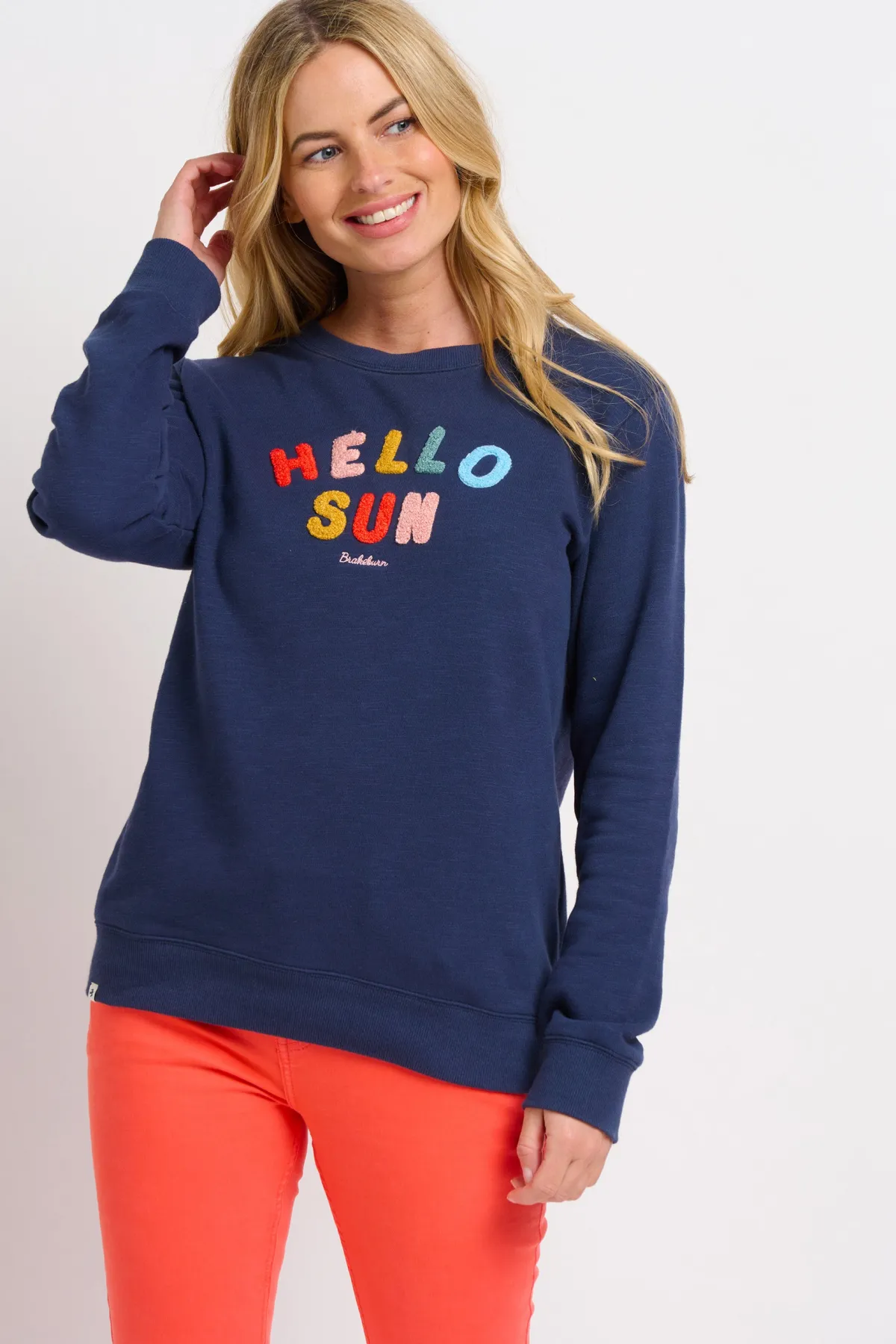 Brakeburn Hello Sun Sweat Multicoloured New