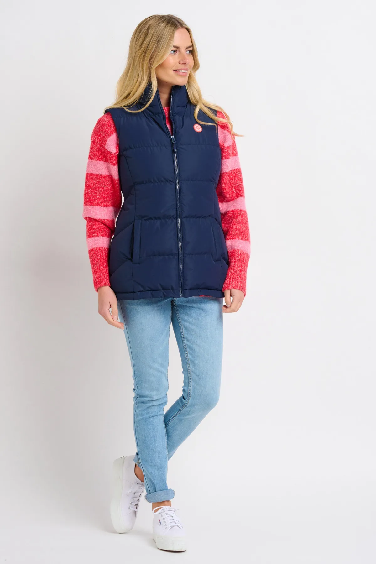 Brakeburn Idyll Blue Gilet Navy Cheap