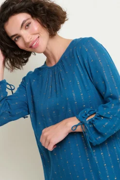 Brakeburn Ivy Dress Blue Cheap