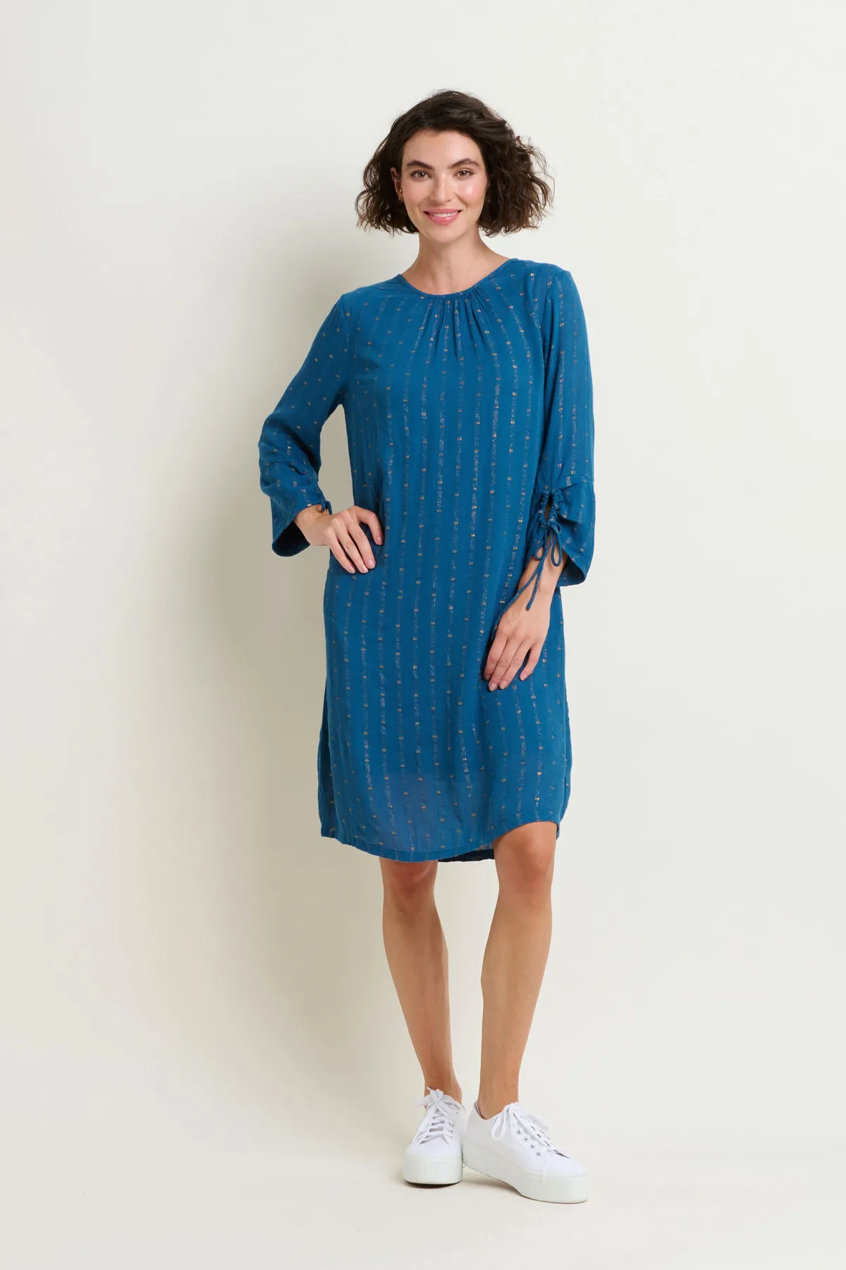 Brakeburn Ivy Dress Blue Cheap